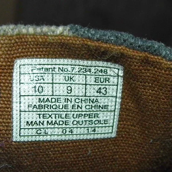 SANUK Kingston Jute Camo Slip On Loafers Mens Size 10 - Picture 7 of 7